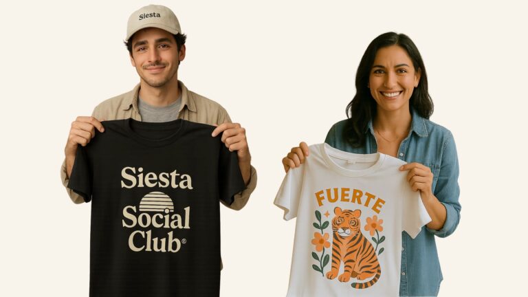 Remeras estampadas print on demand Gudink